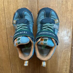 Tsukihoshi Blue and Orange Kids Sneakers